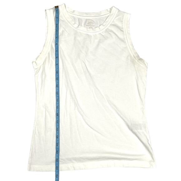 Banana Republic Factory Timeless Tank Top Cotton Modal High Neck Women's XS - Picture 5 of 7